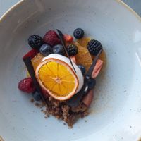 Coconut sorbet  at Banksii in Barangaroo