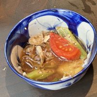 Soup with tofu   at Here & Now - Binh Thanh in Ho Chi Minh City