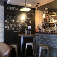 Hot drinks and dessert menu at Harbour Kitchen in Cowes