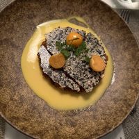 Sweet rice barberries almond milk   at Indian Accent in New York City