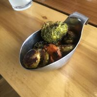 Mixed vegetables at Bird's Nest Cafe in Nashville