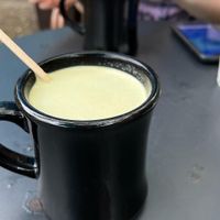 Matcha Steampunk w/oatmilk   at Bird's Nest Cafe in Nashville