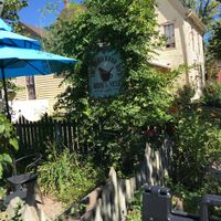 Front sign at Bird's Nest Cafe in Nashville