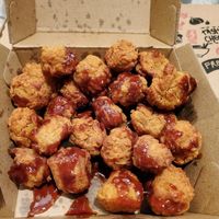 BBQ chik'n bites at Crust Gourmet Pizza Bar in Kirwan