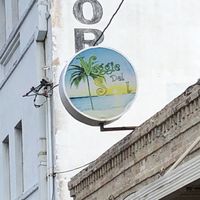 Signage  at Veggie Del Sol in Brownsville