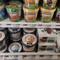 Many types of vegan ice cream.  at Food Lion in Berkeley Springs