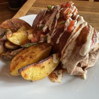 BreakfastBurrito  at Ravens' Restaurant in Mendocino