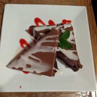 Huge Dessert! at Ravens' Restaurant in Mendocino