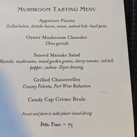  at Ravens' Restaurant in Mendocino