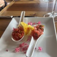   at Ravens' Restaurant in Mendocino