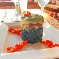   at Ravens' Restaurant in Mendocino