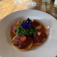 Ravioli  at Ravens' Restaurant in Mendocino