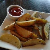 roasted rosemary potatoes at Ravens' Restaurant in Mendocino