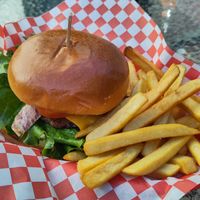 Avocado Bacon Cheese Burger at Plant Slayer in Fresno