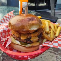 Bacon Ranch Burger at Plant Slayer in Fresno