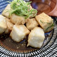 Tofu with vegan agedashi  at Zushi in Barangaroo