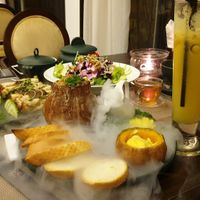 Table at Vi Lai - Maybe closed in Hanoi