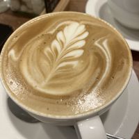 Caramel soya latte   at The Cafe At Green Pavilion in Buxton