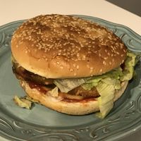 Veganlicious Burger ?  at Big Gary's in Christchurch