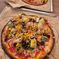 Gluten free with everything at Pieology - MGM Grand in Las Vegas