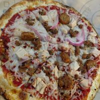 Vegan Pizza at Pieology - MGM Grand in Las Vegas