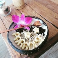 Great breakfast at Beach Coconuts Bowls in Koh Phangan