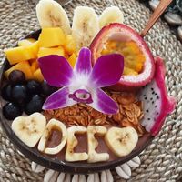 Special bowl for international women's day at Beach Coconuts Bowls in Koh Phangan