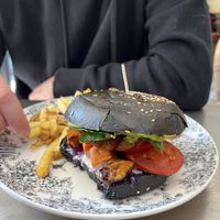 (Already tried 😅) falafel burger (the only vegan burger)  at La Popote D'Ondine in Nice