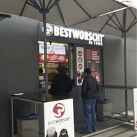 Small Shop in the middle of the Zeil at Best Worscht in Town - Zeil in Frankfurt