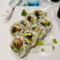 Maki california vegetal  at La Fàbrica in Vilafranca Del Penedes