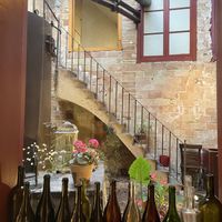 A hidden nice corner   at La Fàbrica in Vilafranca Del Penedes