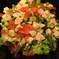 Japanese Salad at La Fàbrica in Vilafranca Del Penedes