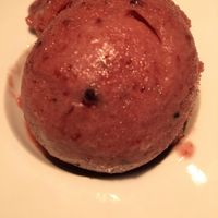 Red Fruits Sorbet at La Fàbrica in Vilafranca Del Penedes