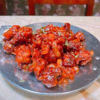 Dry Gobi Manchurian  at Shivam in Central Singapore