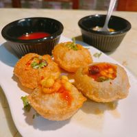 Pani puri  at Shivam in Central Singapore