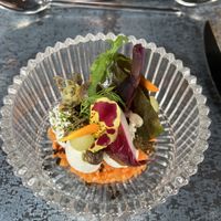 Almond labneh ❤️❤️❤️  at Hypha in Chester