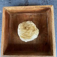 Liquorice foam ❤️  at Hypha in Chester