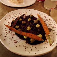 Beetroot Carpaccio at Hypha in Chester