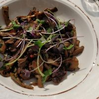 The fried mushrooms ("champignons poêlés en persillade"), 13 euros at Nelson's in Paris