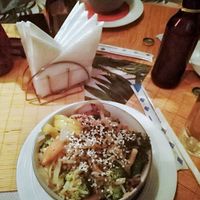 Looks small, but it‘s quite a lot :) at Tok Tok Wok in San Cristobal De Las Casas