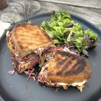 Tempeh reuben at Kitchen & Coffee in Beacon