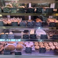 Bakery case at Kitchen & Coffee in Beacon