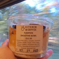 10/26/2025 'Tis the season (for pumpkin everything, that is!) 😋 at Kitchen & Coffee in Beacon