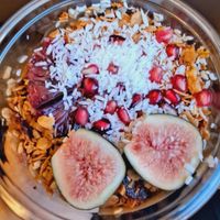 Pumpkin Smoothie Bowl to go!😋 10/26/2025 at Kitchen & Coffee in Beacon