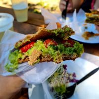 Sándwich de palta  at Silvestre in Colonia Suiza