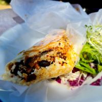 Vegan quesadilla  at Silvestre in Colonia Suiza