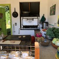 Kitchen at Silvestre in Colonia Suiza