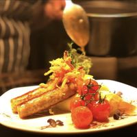 Bangers and Mash at Green Loft in Northampton