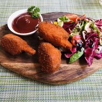 Chick’n drumsticks  at Green Loft in Northampton