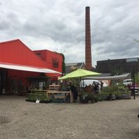 Outdoor seating at Het Lokaal in Amersfoort